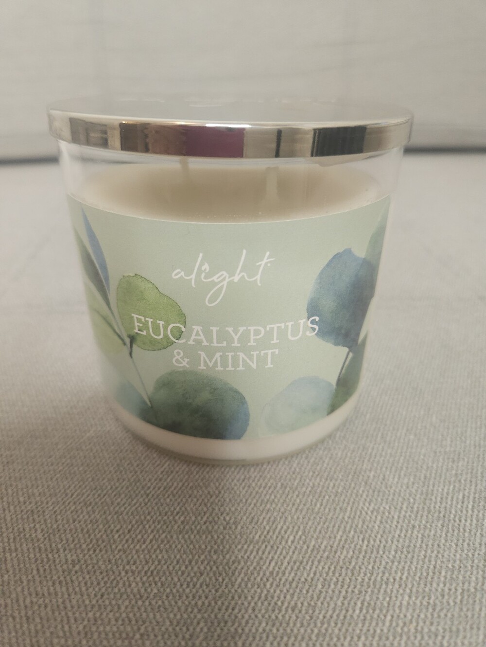 NWT Eucalyptus & Mint Scented Candle - Green